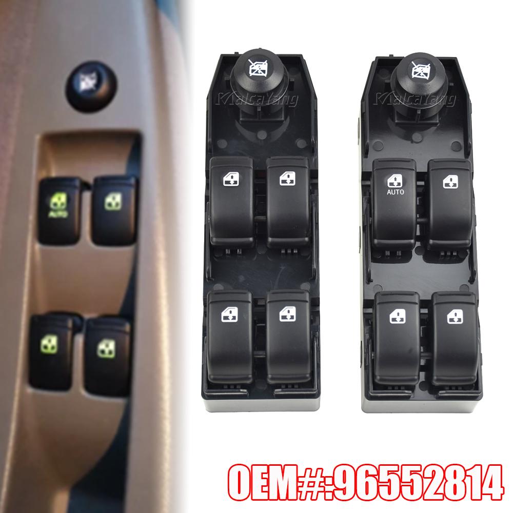 High Quality Front Left Driver Side Electric Window Switch Lifter Switch For Buick Excelle Chevrolet Optra Lacetti 96552814