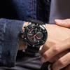 Megir Mens Watches Top Brand Luxury Wrist Watch Man Fashion Waterproof Chronograph Sports Watches Quartz Wristwatch Reloj Hombre