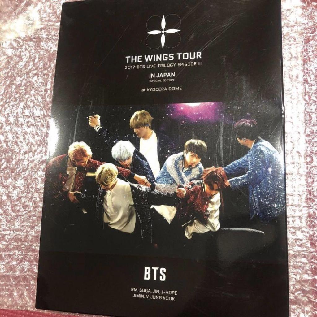 [USED] Final Price BTS THE WINGS TOUR IN JAPAN Photo DVD