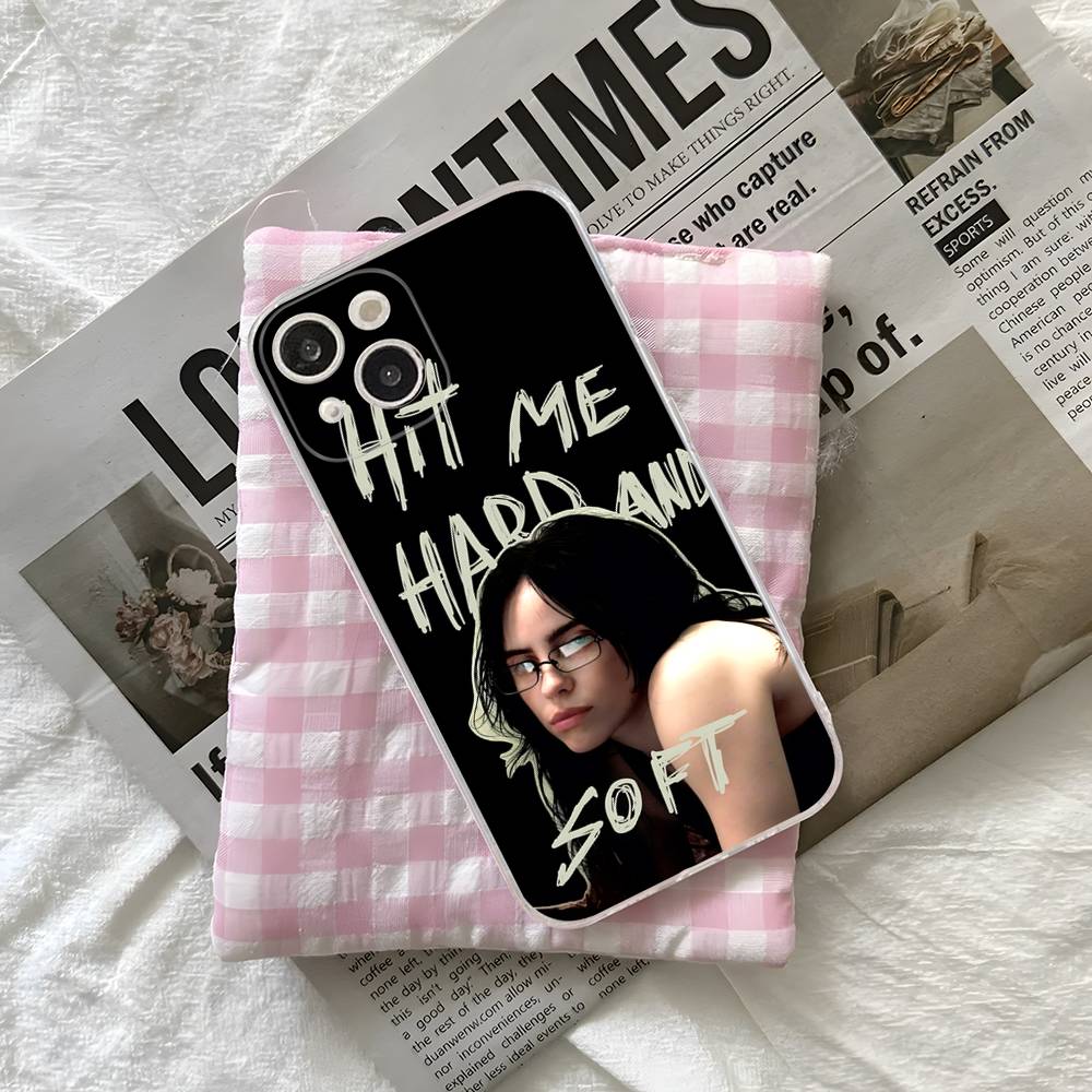 

B-Billie Bad Guy Phone Case For iPhone 16 15 14 11 12 13 Mini Pro XS Max Cover 6 7 8 Plus X Funda Shell iPhone 16