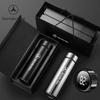C200 E300 2026 Hot For AMG Car For Mercedes Benz AMG Portable Car Smart Thermos Bottle Temperature Display Cup For Mercedes Benz