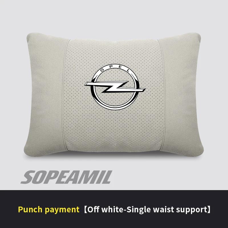 Car Headrest Lumbar Rest CushionOpel Astra Corsa Grandland Insignia Mokka Vectra GTC Tigra Vivaro Zafira Combo Vivaro GTC Delica