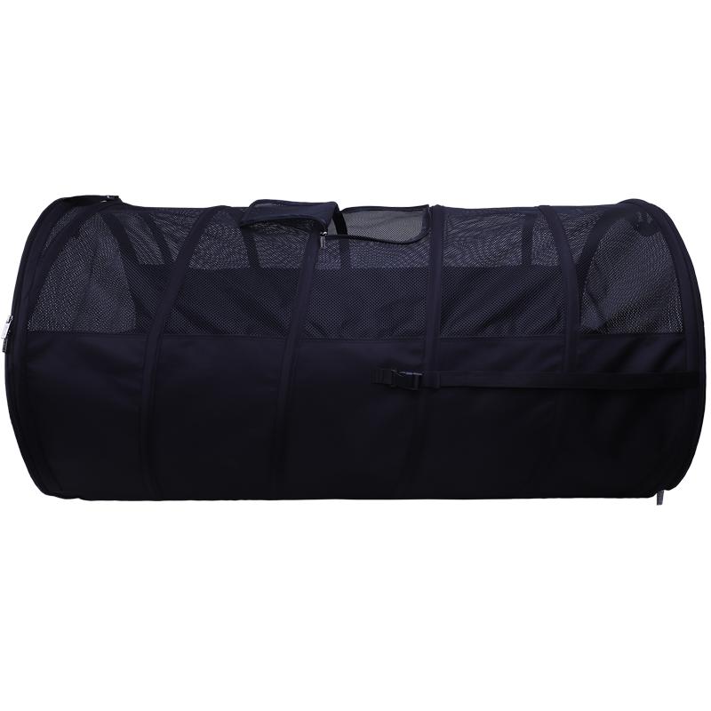 Car Pet Carrier for Cats/Dog Large Travel Crate with Ventilation Foldable Dog Cage for Golden Retrievers Portable Backseat Crate