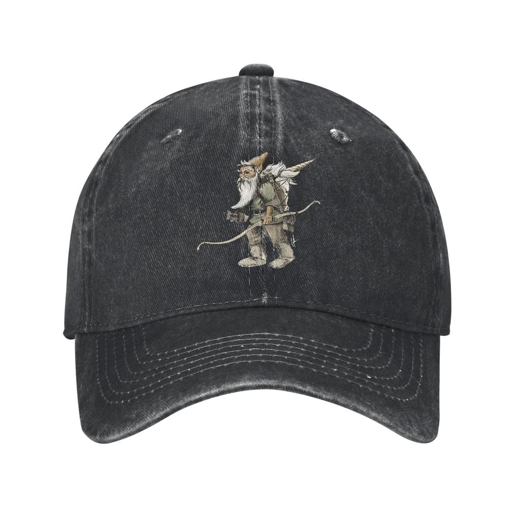 M-Meateater Gnome Packing Out A Unicorn meme Casual Baseball Cap For Couple Women Summer Sun-Proof Baseball Caps