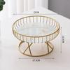 Elegant European Fruit Bowl & Candy Stand, Multi-Tiered Serving Tray for Living Room Afternoon Tea