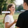 Übersetzung Ohrhörer Echtzeit, Sprachübersetzer Ohrhörer mit 144 Sprachen & Akzenten, Drahtlose Bluetooth HD Sound Kopfhörer Übersetzungsgerät