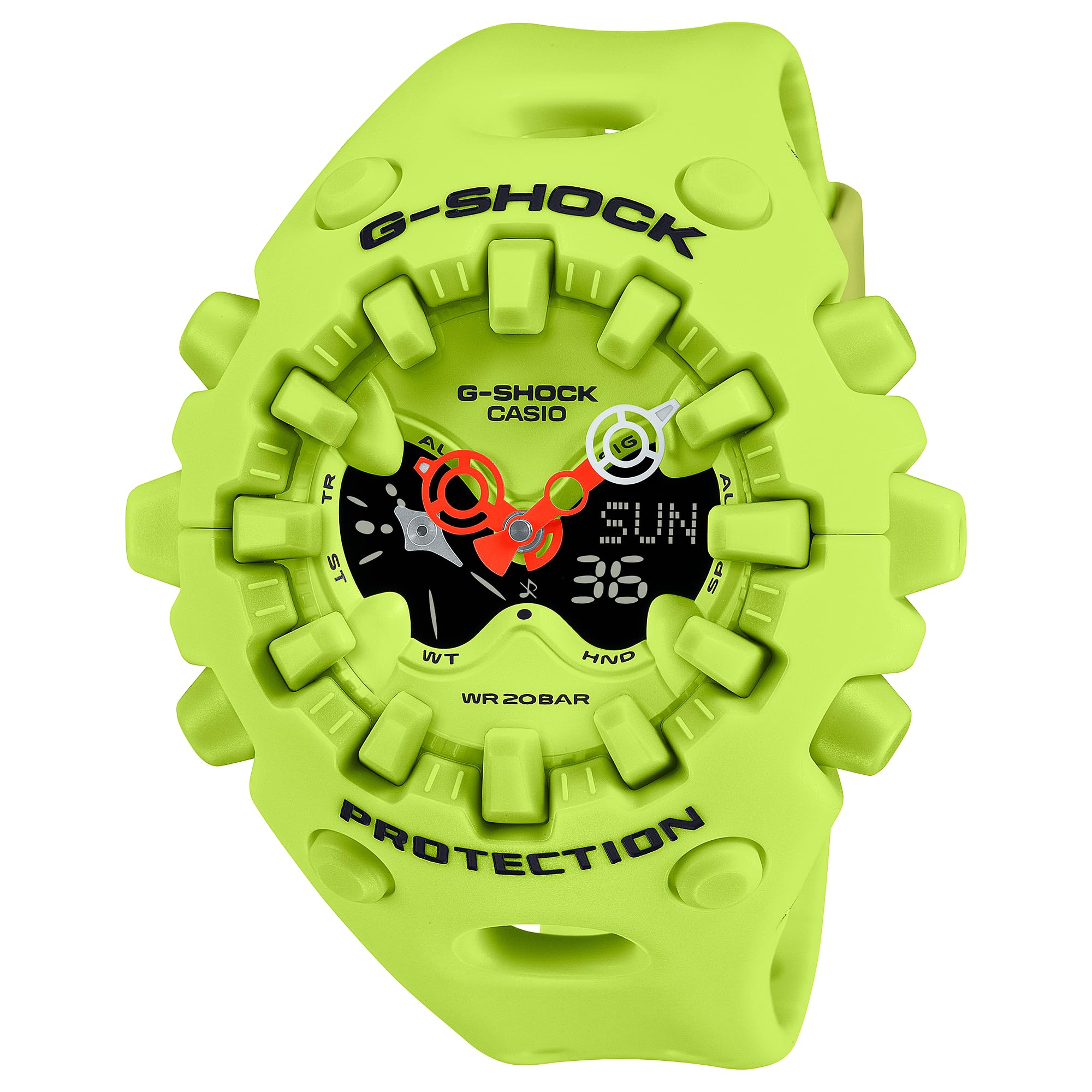 Часы Casio G-SHOCK GA-V01-9A Мужские Аналогово-Цифровые (Зарубежная модель) [Использовал]