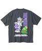 Tom and Jerry Plus Size Jersey Print Short Sleeve T-Shirt with Pocket