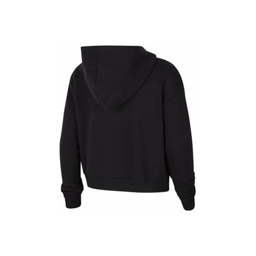 Nike Women's Black Cropped Hoodie