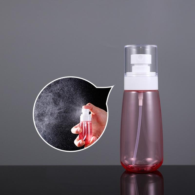 60ml Split Spray Bottle Alcohol Disinfection Small Watering Can Camping Tourism Cosmetics Storage Bottles (color Random)