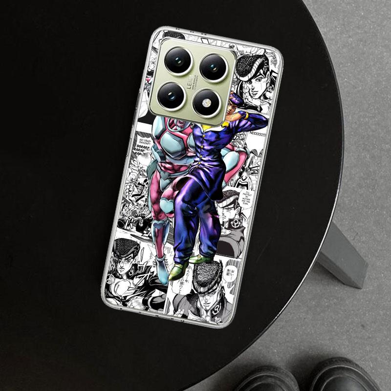JoJo Adventure Higashikata Josuke Phone Case Cover for Xiaomi Redmi Note 15 14 13 12 11 Pro Plus 14S 12S 11S 11T 11E 10S 10 Cust