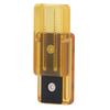 Amber Transparent PEI Slider Toy Stress Relief Decompression Double Track Amber Slider Push Toy