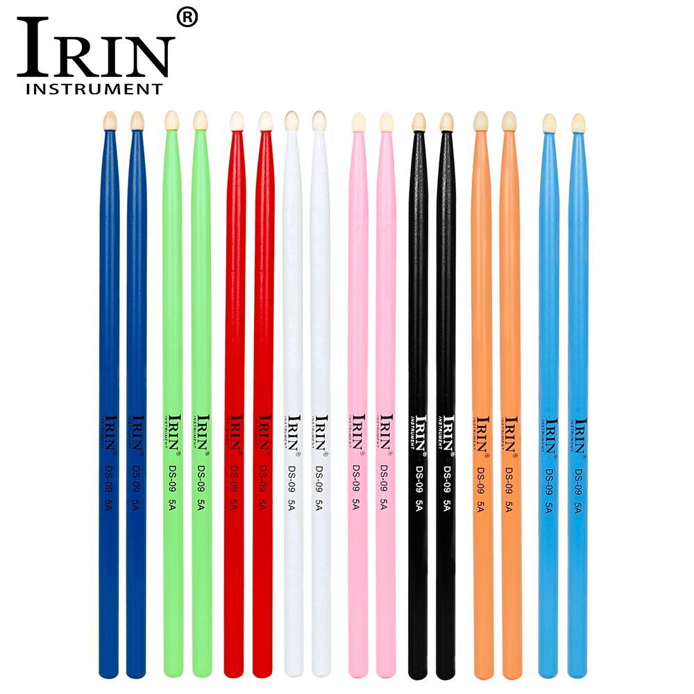 IRIN 1 Paar 5A Ahorn Drumsticks Bunte Drumsticks Trommelschlägel Professionelle Schlaginstrument Teile & Zubehör