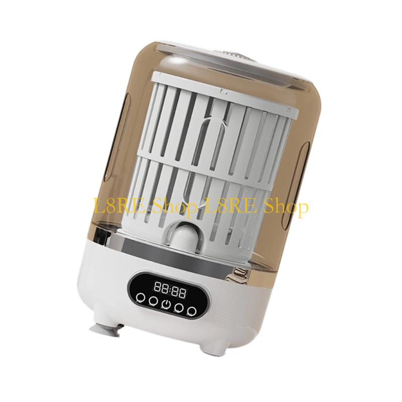 L8RE 3L Portable Mini Washing Machine Cordless Washer Underwear Cleaner for Socks Travel Camping Apartment Use