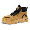 High-top Martin Boots Men's Shoes Autumn New Tooling Shoes Men's Korean Version Versatile British Style Platform Short Boots