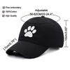 Dog Paw Vintage Washed Cotton High Quality Embroidery Dad Hat  For Men Women Baseball Cap golf caps Snapback Cap Wholesales