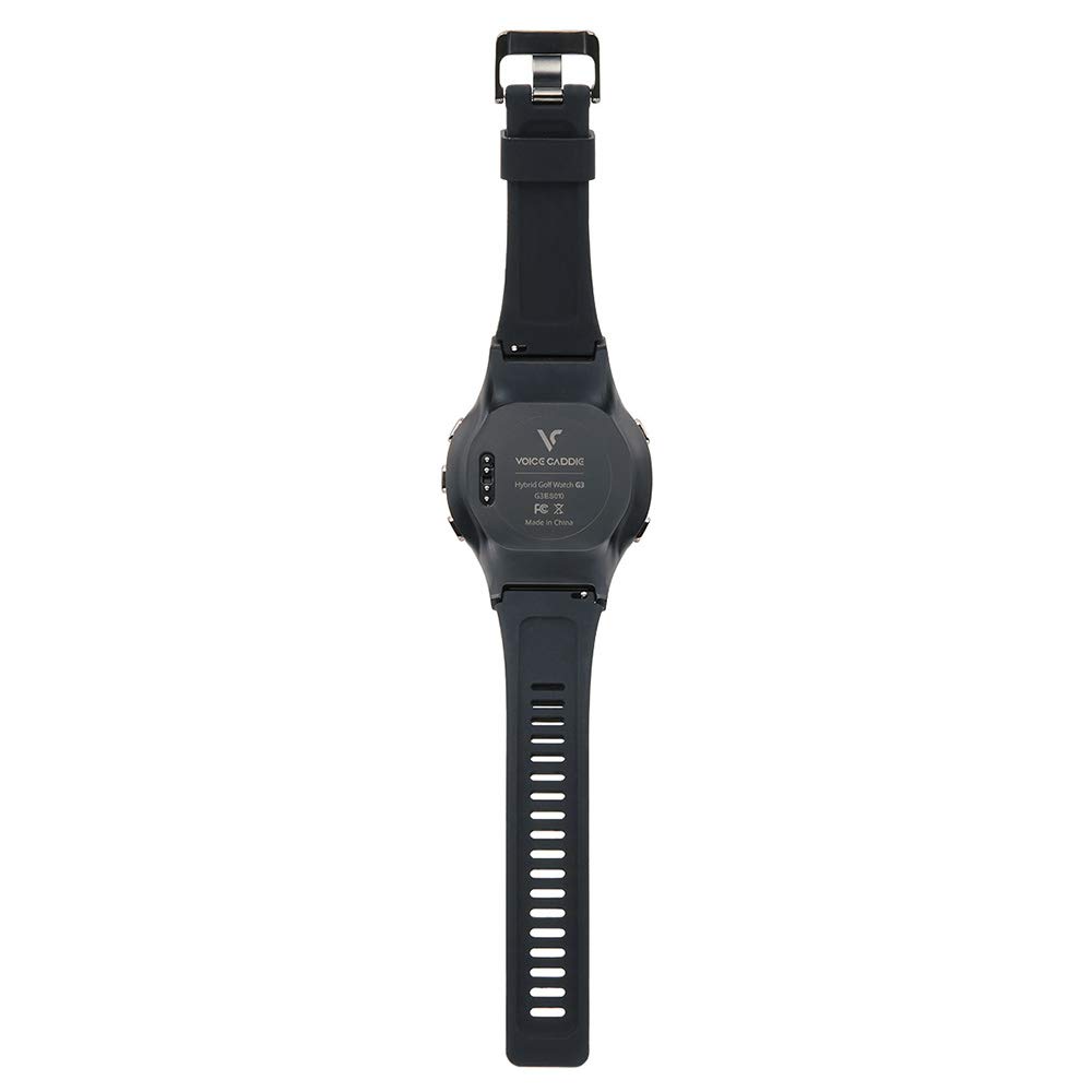 Voice Caddie G3 Golf GPS Distance Measuring Device Watch-Type (Black)