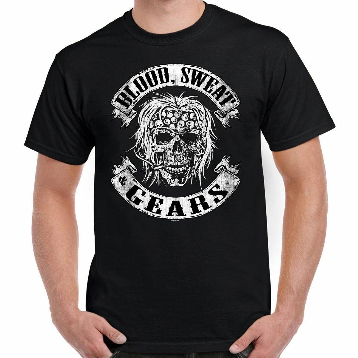 (Front Print) Blood, Sweat and Gears T-Shirt XXL