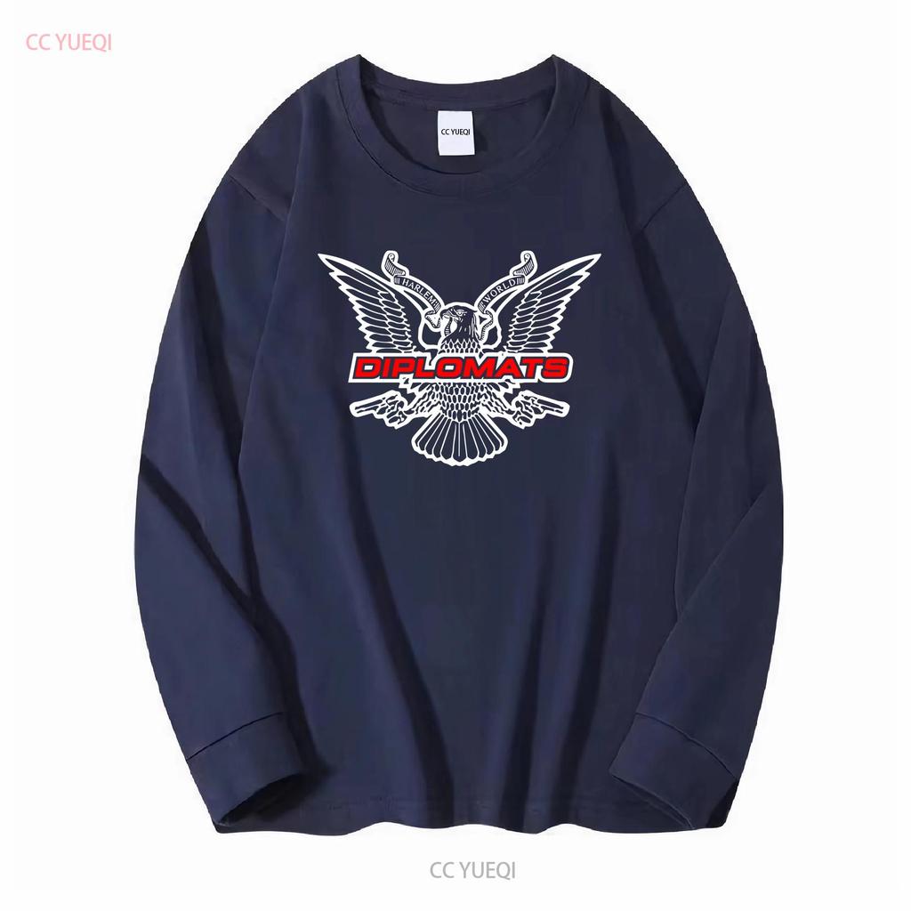 Diplomats DipseT T Shirt Different Styles and Colors Available Long or Short Sleeves Vintage Washed Fashion Homme Versatile