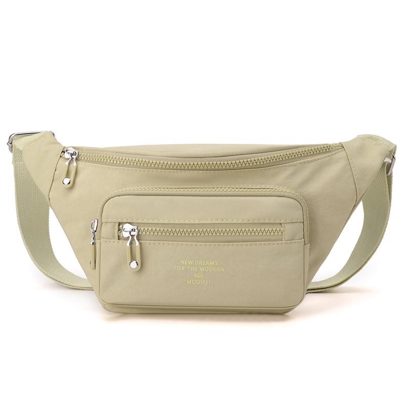 Geantă Multifuncțională de Talie pentru Exterior pentru Femei, Geantă de Piept de Mare Capacitate, Rezistentă la Uzură, Sport, Impermeabilă, de Umăr, Crossbody