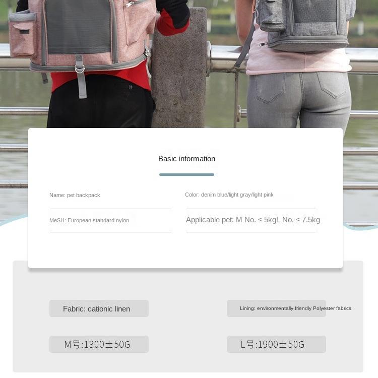 Tašky na přenášení koček Prodyšné otvory Skládací cestovní taška na zvířata pro kočky a malé psy Taška s dvojitými dveřmi