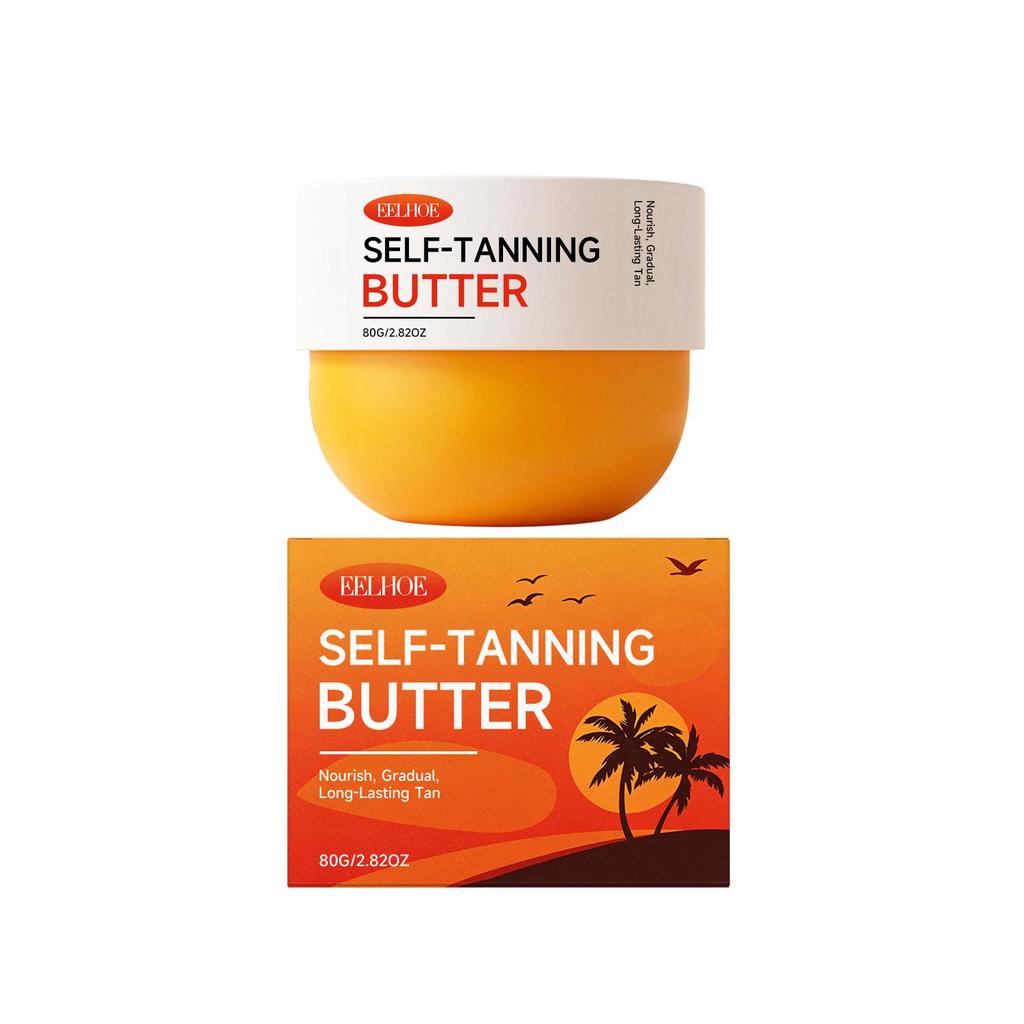 EELHOE Moisturizing Body Black Cream Gentle and Uniform Coloring Natural Translating Bronze Skin Cream