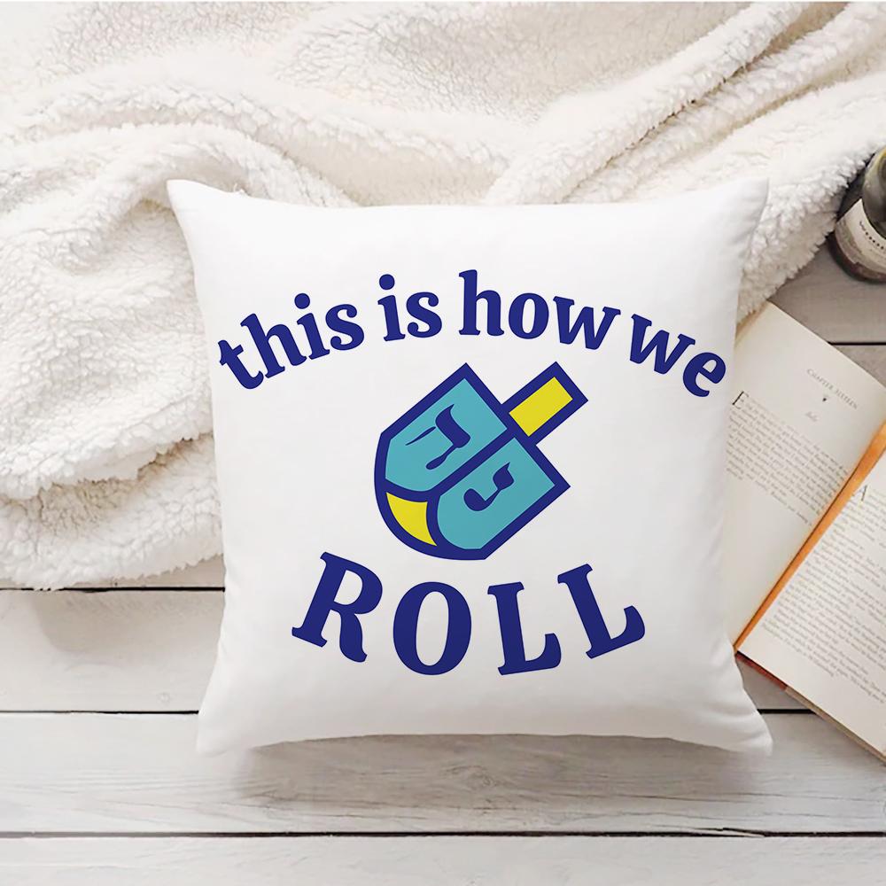 Bedroom Office Seat Pillow Cover Holiday Party Home Cushion  Living Room Sofa   Decoration