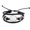 Cross-Border Punk Retro Leather Bracelet - DIY Noosa Buckle Hand Rope Jewelry Accessory (Semi-finished)