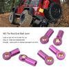6Pcs Aluminum Alloy M3 Link Rod Tie Rod End   Head Joint Holder for 1Celsius10 RC Car