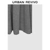 UR 2025 Autumn Women's Drapey Pleated Skirt