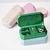 Bracelet Earrings Jewelry Packing Bag Large Capacity Square Jewelry Box Velvet Jewelry Holder  Gift