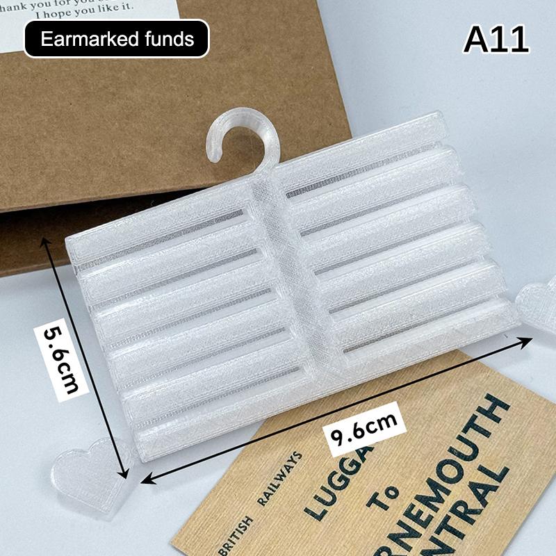 Colorful Nail Art Display Holder Storage Box for Transfer Paper Organizer for Nail Foil Stickers Suitable for Home and Salon Use