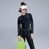 Swimsuit Women's Conservative Long-sleeved Trousers One Piece Covering Flesh Showing Slimming Snorkeling Sunscreen Jellyfish Diving Suit Surfing