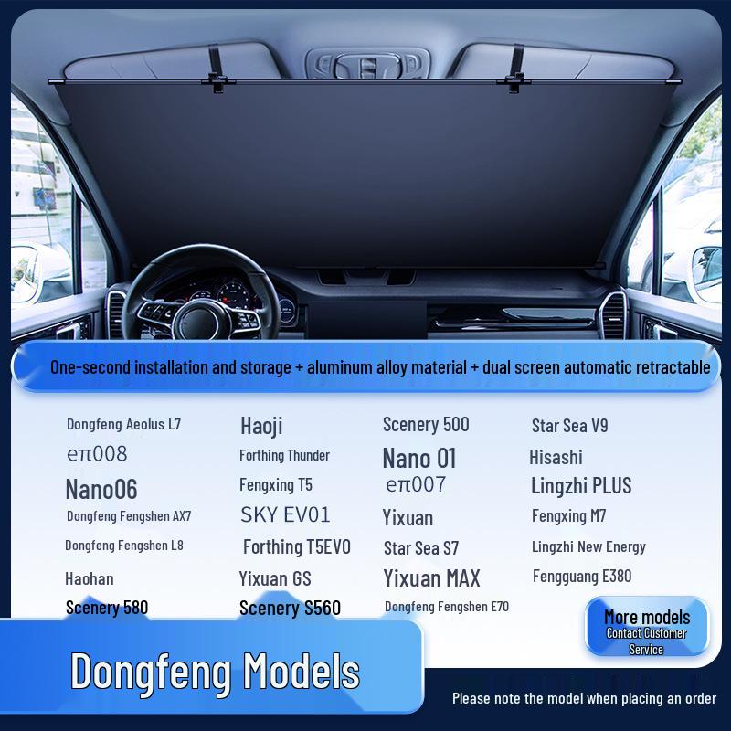 Car Windshield Sunshade - Heat Insulation & Light Blocking for Summer