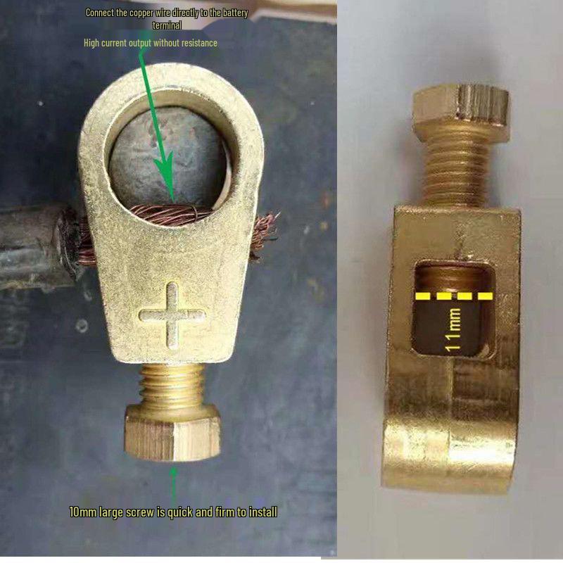 New Multi-Functional Pure Copper Battery Clamp Connector