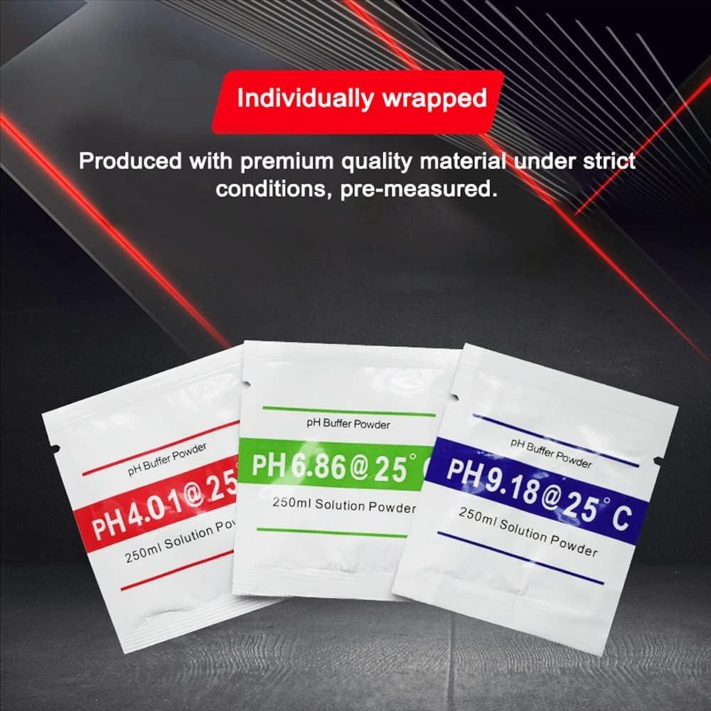 15pcs PH 6.86 PH Meter Calibration Solution Powder PH Calibration Powder Packets  For PH Tester