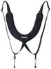 Neotech Percussion Strap, Regular Size, Loop and Hook Attachment, Black