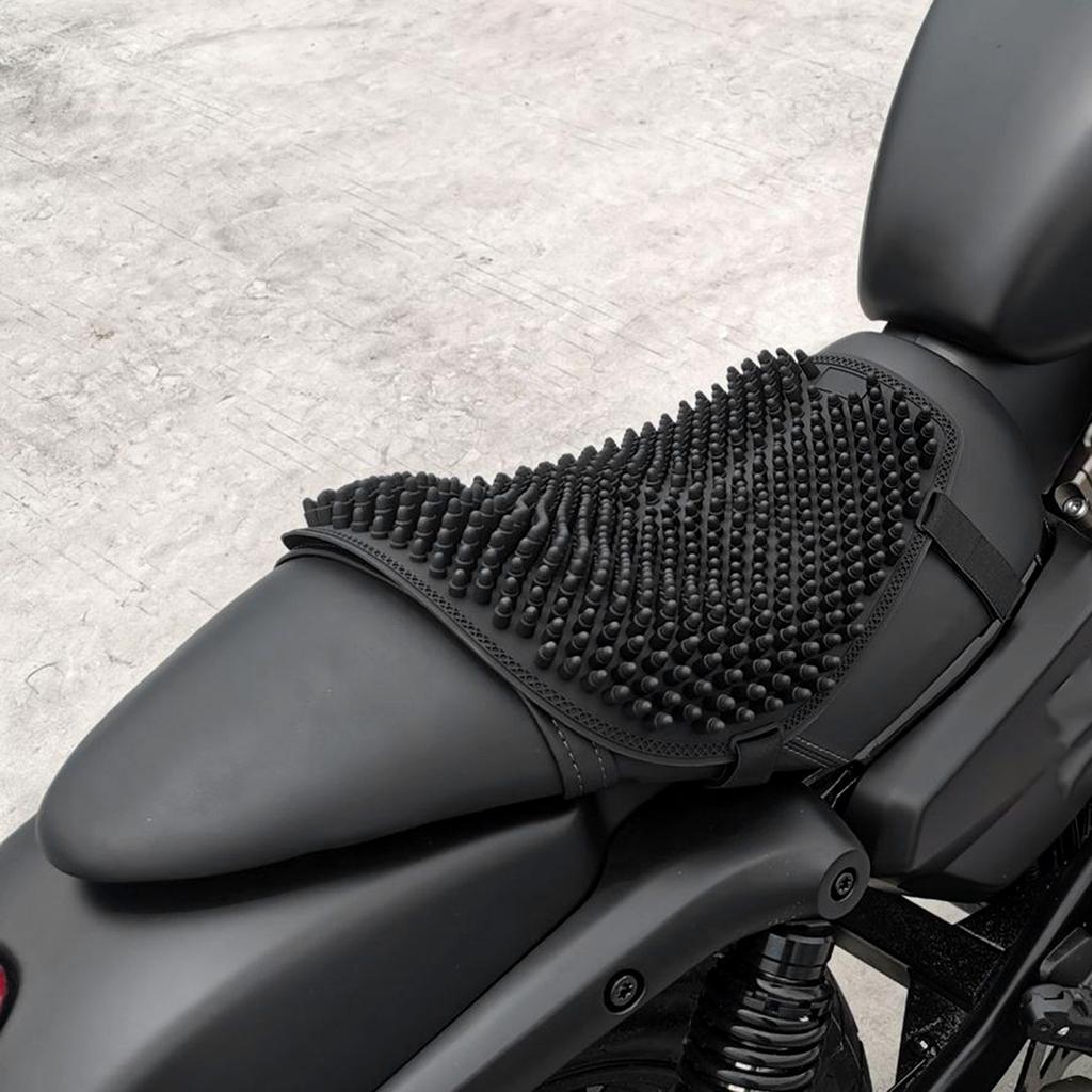 Motorcycle Silicon Seat Cushion,Ergonomic Cushion ,Pressure Relief Ride for Riding To Relieve