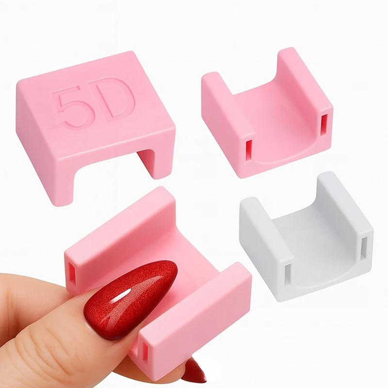 U-Shaped Creative Nail Art Cat Eye Magnet For 5D Cat Eye Gel Effect Wide Light Anti-Slip Nail Props Tools Gel Special Nail Diy