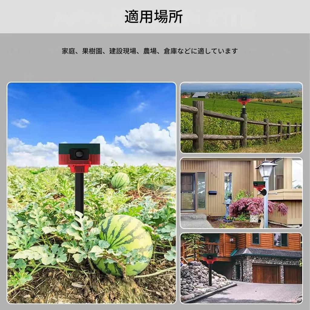 TOPINCN Outdoor Motion Alarm Siren, IP55, 129db Siren with 360-Degree Detection and Recording, for Homes, Yards, and Villas