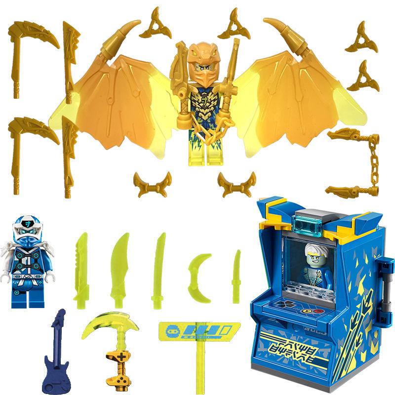 Phantom Ninja Boy Educational Building Blocks - Empire Energy Assembly 1st Street Arcade Toy