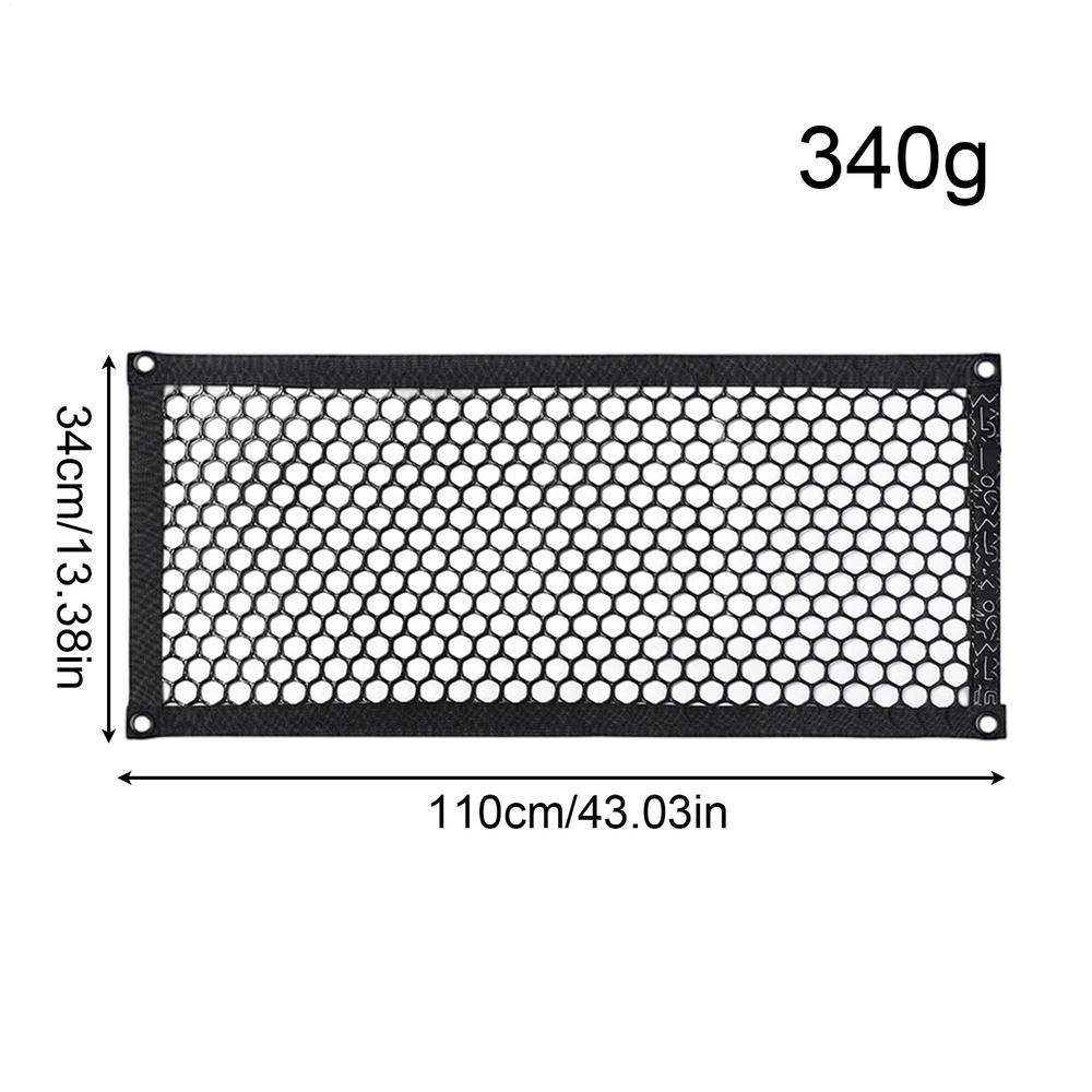 SUV Cargo Net Mesh Storage Carge Pouch For Car Vehicle Luggage Storage Mesh For Truck SUV Pickup RV Van Sedan Offroad Camping