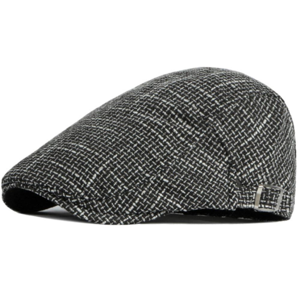 HT4011 Mens Berets Women New Spring Summer Sun Hat Male Female Ivy Flat Cap Artist Painter Beret Hat Male Female Linen Beret Cap