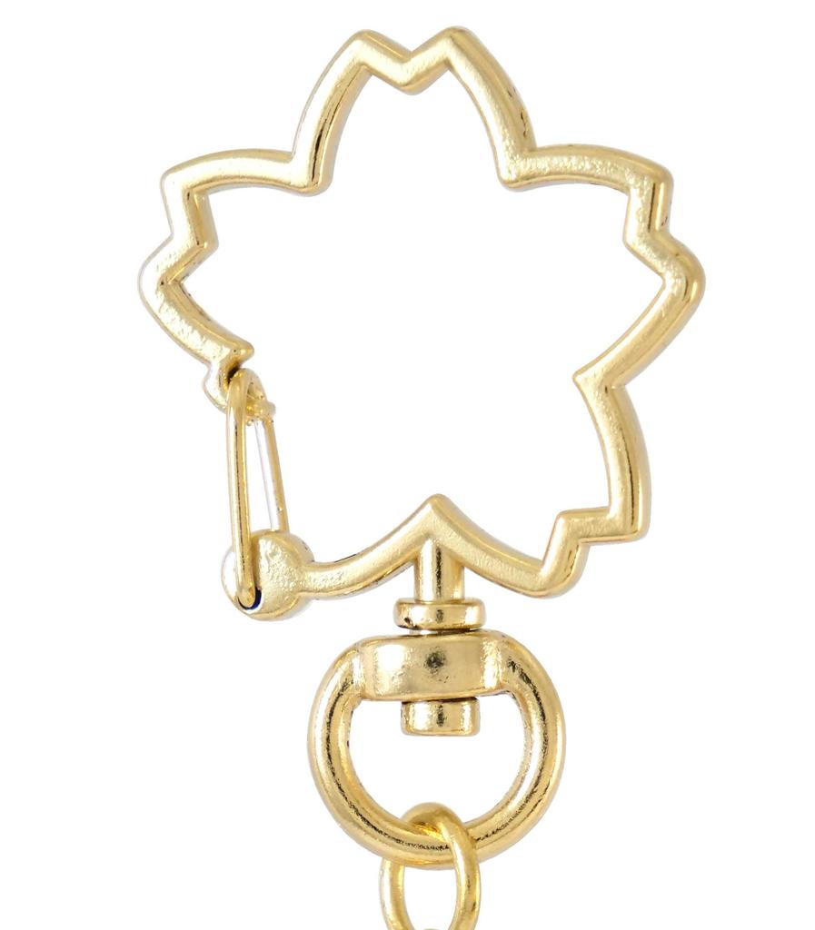 Zune Kaleidoscope Dark Japanese Made In Dark Red Keychain, Red, Lacquer, Pattern, Japan, Souvenir,