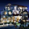 Christmas Projector Lights Outdoor Indoor Christmas Decorations Snowflake LED