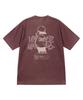 UNTAPPED STUDIO Urban Kid Graphic Pure Cotton Pigment Oversized Short Sleeve T-Shirt 5 Colors