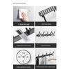 CYY Drill-Free Space Aluminum Wall Hooks