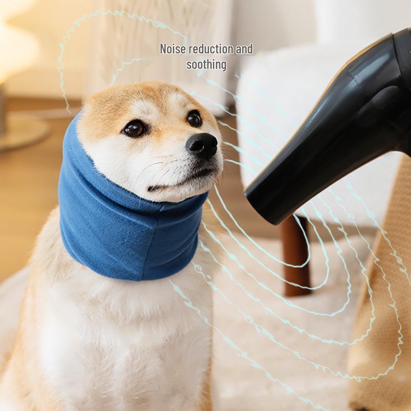 Pet Neck Warmer: Elastic, Noise-Reducing, Comfortable, Breathable, Universal Scarf. Windproof and Warm for Autumn and Winter.