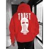 Fashion Print Hooded Sweatshirt