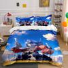 Robot and Cloudy Sky. Bedding Sets Duvet Cover Sets Duvet Covers Pillowcases(1 * Duvet Cover 2 * Pillowcases Without Duvet Insert)